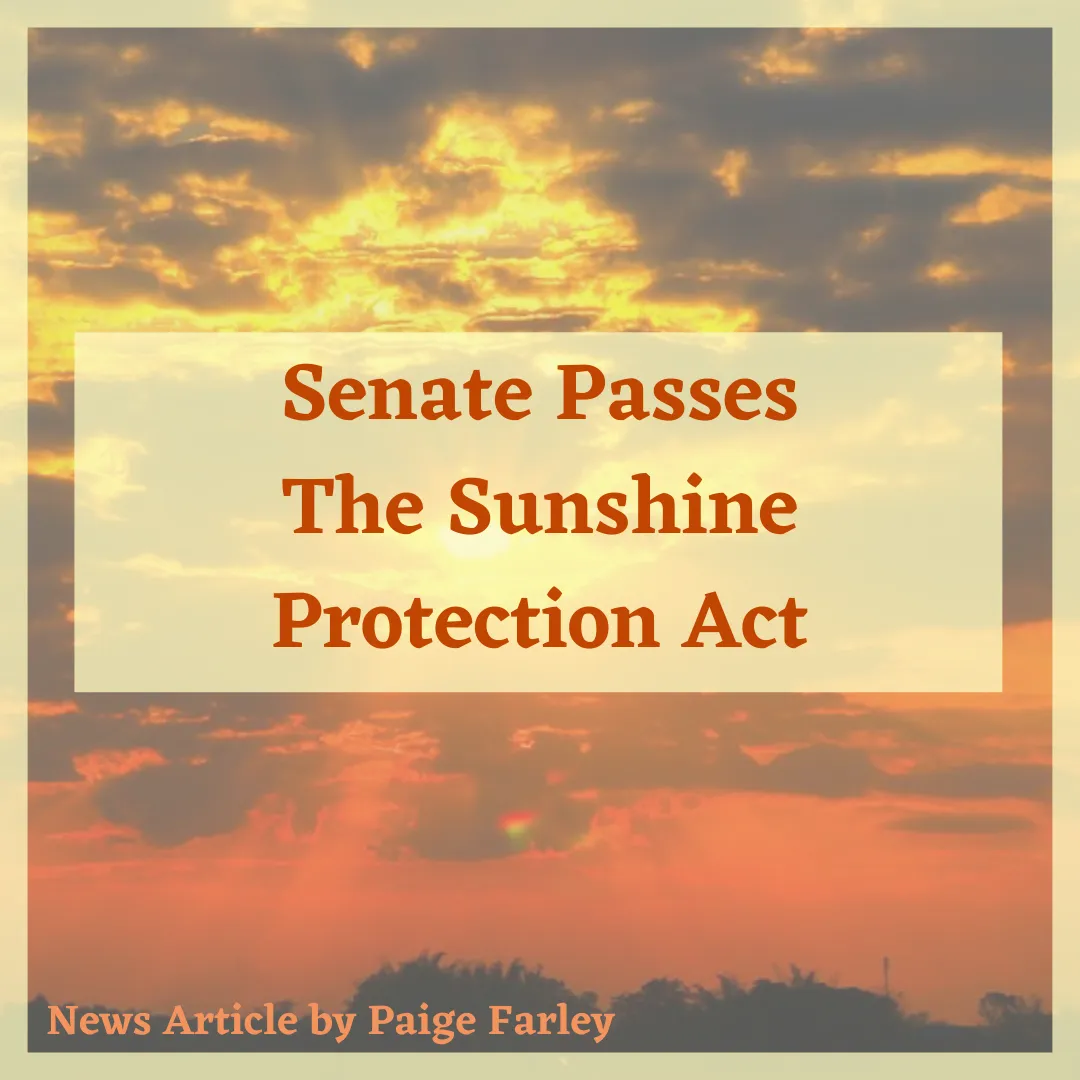 Sunshine Protection Act